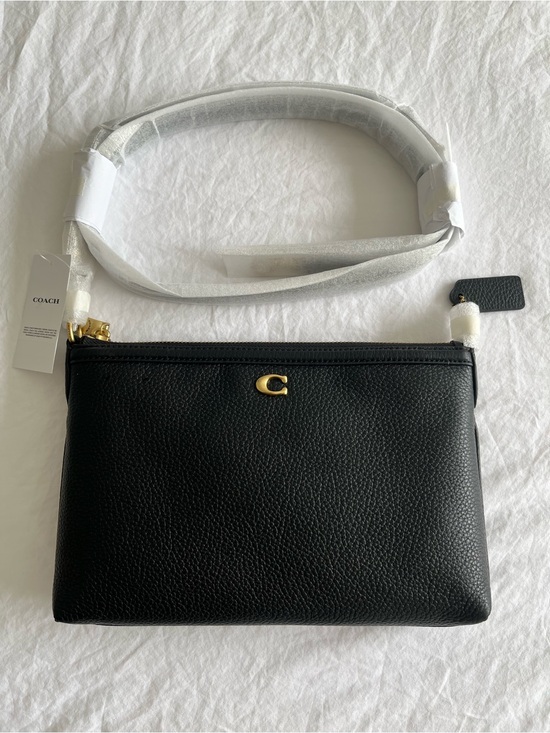 Coach Handbags - Coach Legacy Zip Top Crossbody Bag - Black